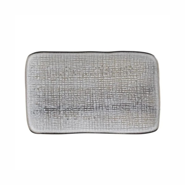 image Travessa Refrataria Retangular 27X 16Cm Dust Stoneware Juta Porto Brasil Un