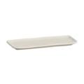 image Travessa Refrataria Retangular 33 X 13Cm Bege Orgânico Stoneware Clay Porto Brasil Un
