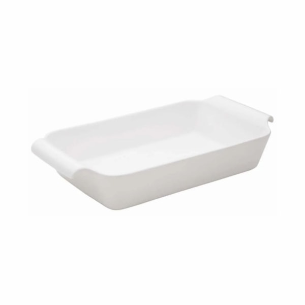 image Travessa Refrataria Retangular Funda 41 X 22 X 8Cm 3,9Lt Branco Porcelana Fall Oxford Un