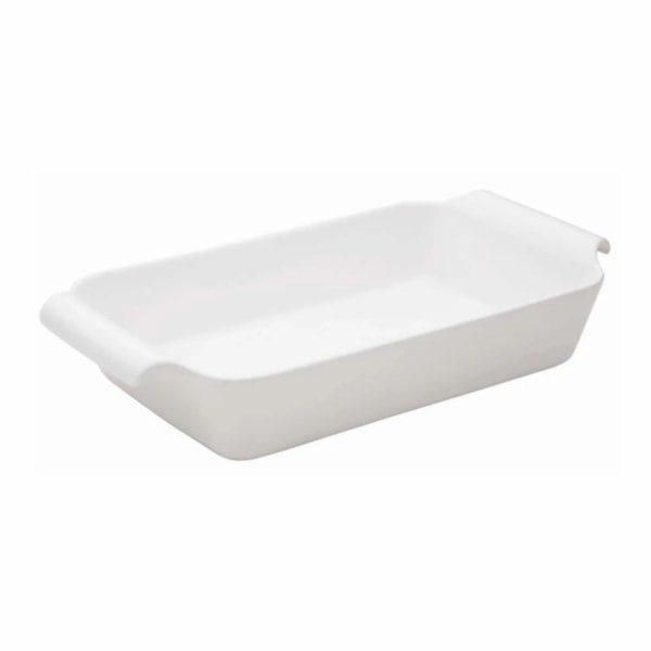 image Travessa Refrataria Retangular Funda 45 X 24 X 8,5Cm 4,4Lt Branco Porcelana Fall Oxford Un