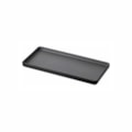 image Travessa Retangular 25 X 12Cm Cinza Melamina Gourmet Mix Un