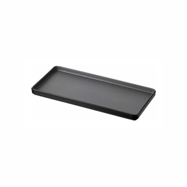 image Travessa Retangular 25 X 12Cm Cinza Melamina Gourmet Mix Un