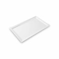 image Travessa Retangular 26,5 X 16,2 X 3Cm 1/4 Branca Melamina Gastronorm Brinox Un