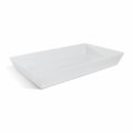 image Travessa Retangular 53 X 16,2 X 7Cm Gn2/4 Branca Melamina Gastronorm Deep Brinox Un