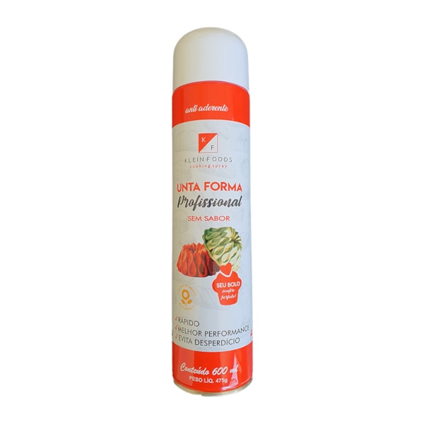 image Unta Forma Profissional Sem Sabor Klein Foods Spray 600Ml