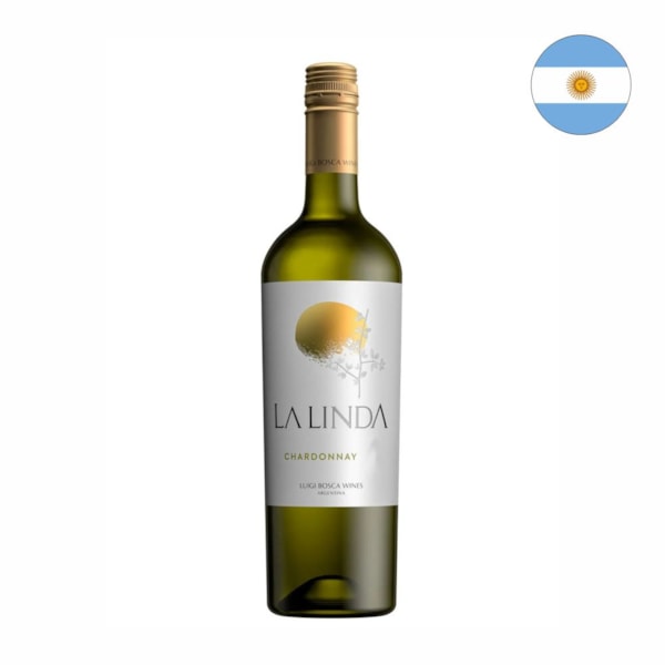 image Vinho Branco 750Ml Argentino Chardonnay La Linda Decanter