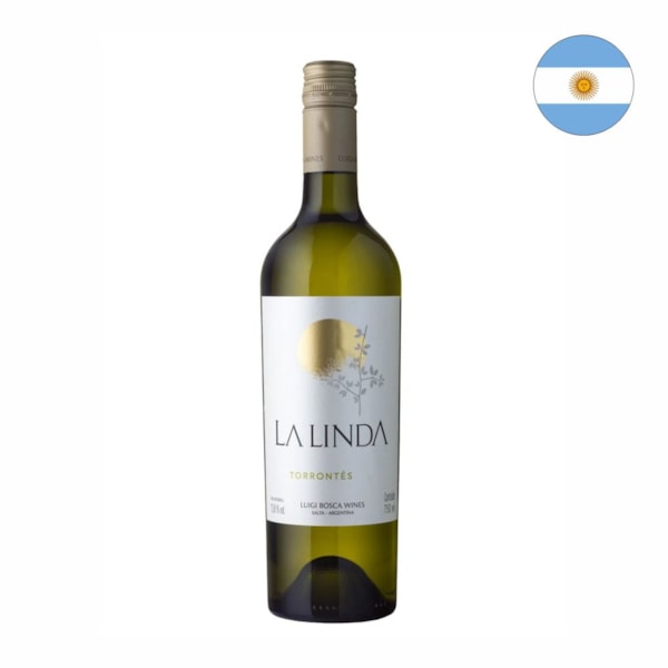 image Vinho Branco 750Ml Argentino Torrontes La Linda Decanter