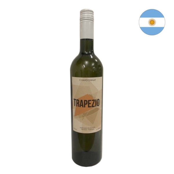 image Vinho Branco 750Ml Argentino Trapézio Vineyard Chardonnay 2022