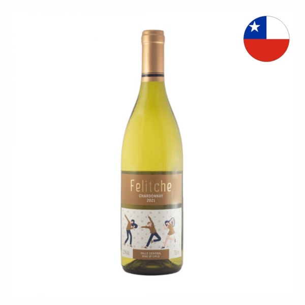 image Vinho Branco 750Ml Chileno Felitche Chardonnay 2024