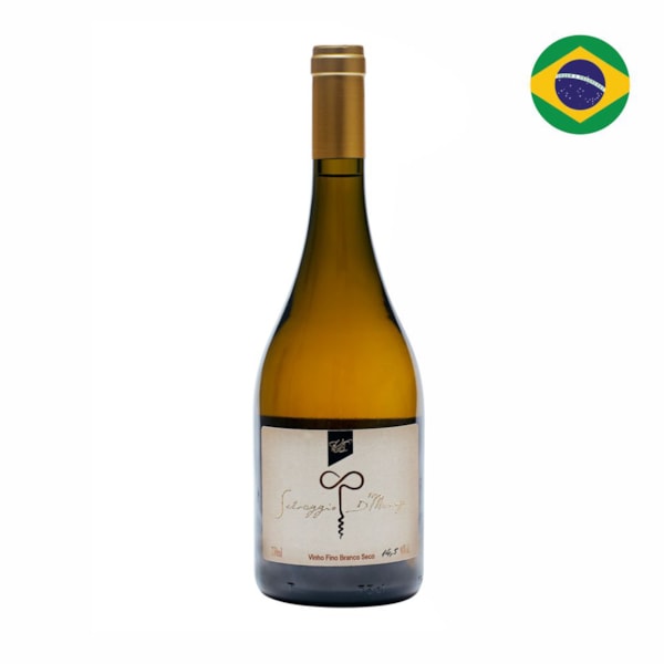 image Vinho Branco 750Ml Sauvignon Blanc Selvaggio D Manny Villaggio Bassetti