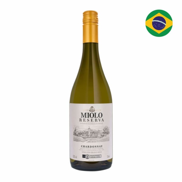 image Vinho Branco 750Ml Seco Chardonnay Reserva Miolo
