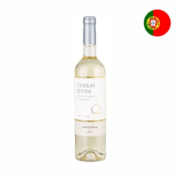 image Vinho Branco 750Ml Seco Terras D'Uva Mingorra