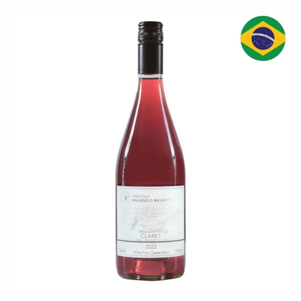 image Vinho Rose 750Ml Claret Villaggio Bassetti