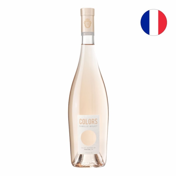 image Vinho Rose 750Ml Frances Pantone 719 Colors Famille Bouey 2021