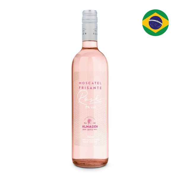 image Vinho Rose 750Ml Frisante Suave Almadén Moscatel Miolo