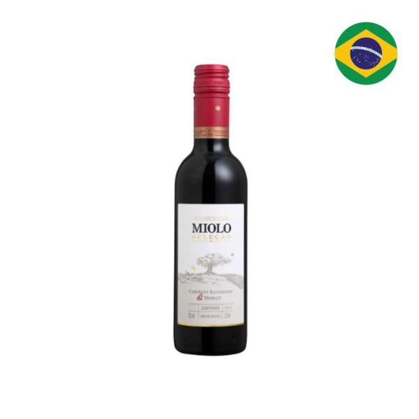 image Vinho Tinto 375Ml Seco Cabernet Merlot Seleção Miolo