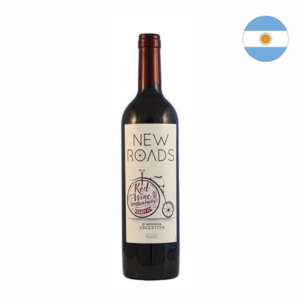 image Vinho Tinto 750Ml Argentino New Roads (Mendonza) Malbec20% Tempranillo40% Bonarda20% Bonamico20%
