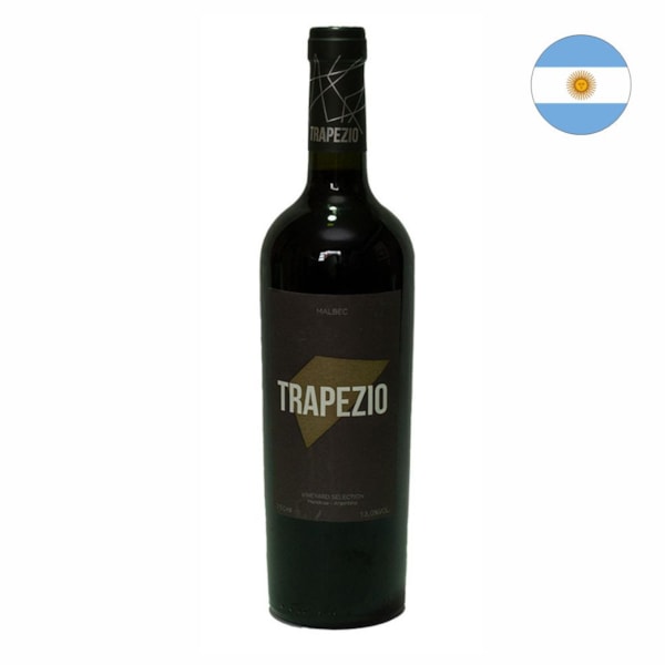 image Vinho Tinto 750Ml Argentino Trapézio Vineyard Malbec 2022