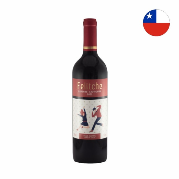 image Vinho Tinto 750Ml Chileno Felitche Cabernet Sauvignon 2024