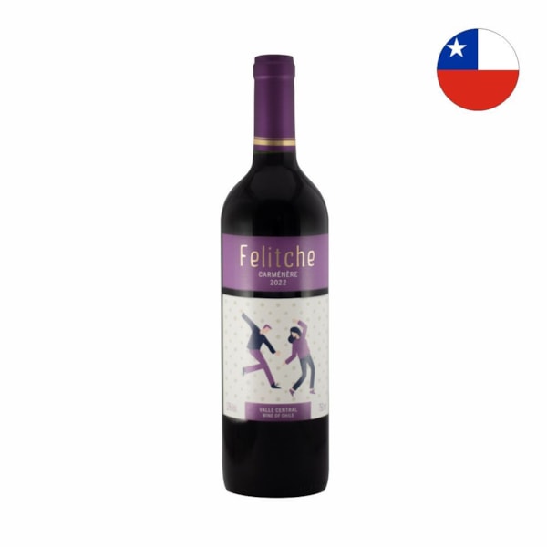 image Vinho Tinto 750Ml Chileno Felitche Carmenere 2022
