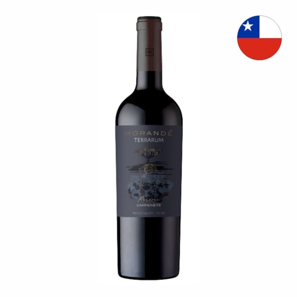 image Vinho Tinto 750Ml Chileno Morande Terrarum Reserva Carmenere