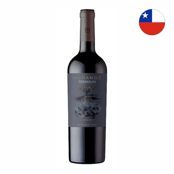 image Vinho Tinto 750Ml Chileno Morande Terrarum Reserva Merlot