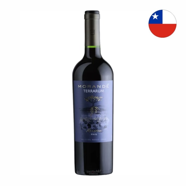 image Vinho Tinto 750Ml Chileno Morande Terrarum Reserva Pais