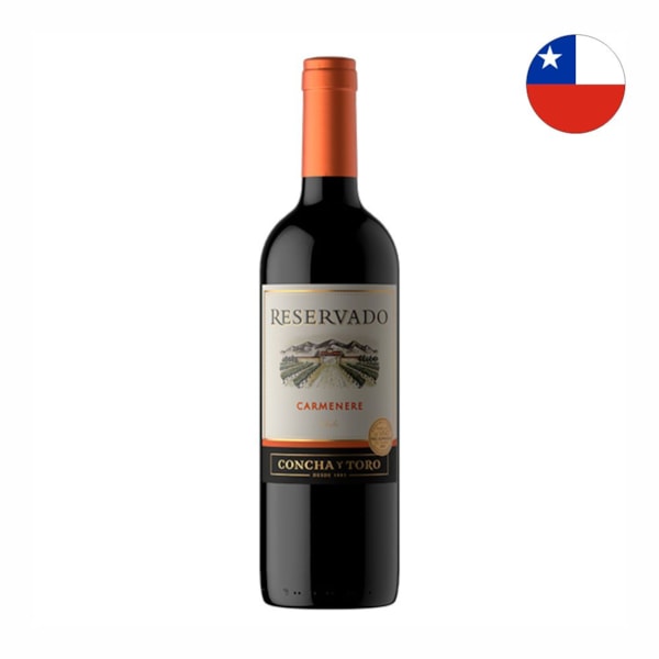 image Vinho Tinto 750Ml Chileno Reservado Carmenere Concha Y Toro