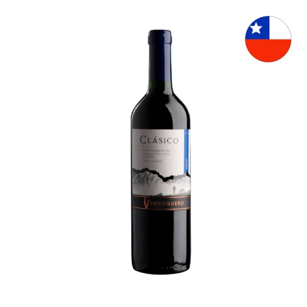 image Vinho Tinto 750Ml Chileno Ventisquero Clássico Merlot
