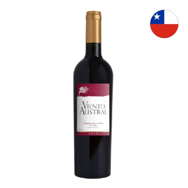 image Vinho Tinto 750Ml Chileno Viento Austral Cabernet Sauvignon