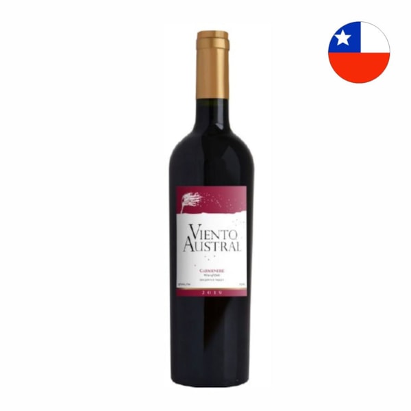 image Vinho Tinto 750Ml Chileno Viento Austral Carmenere