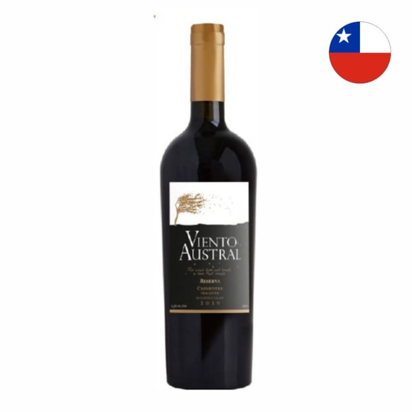 image Vinho Tinto 750Ml Chileno Viento Austral Reserva Cabernet Sauvignon