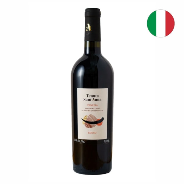 image Vinho Tinto 750Ml Italiano Tenuta Sant Anna Rosso Venezia 2021
