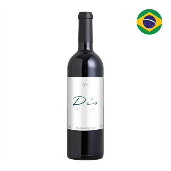 image Vinho Tinto 750Ml Merlot Dio Villaggio Bassetti