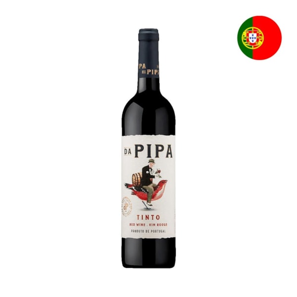 image Vinho Tinto 750Ml Português Da Pipa (Bairrada) Touriga Nacional40% Baga40% Aragonez20%