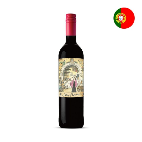 image Vinho Tinto 750Ml Português Julia Florista (Lisboa) Castelao60% Aragonez40%