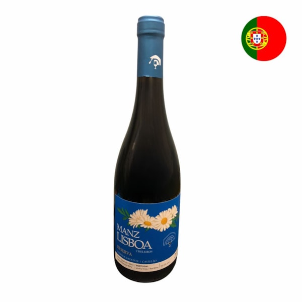 image Vinho Tinto 750Ml Português Manz Lisboa Reserva 2020