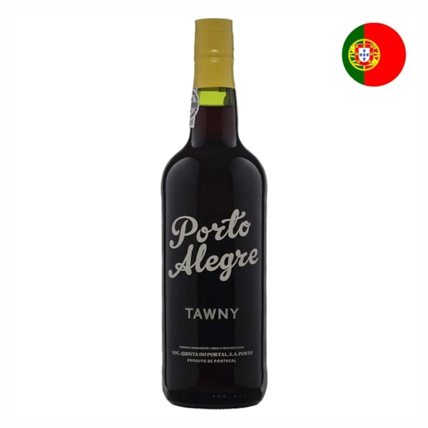 image Vinho Tinto 750Ml Português Porto Alegre Tawny Quinta Do Portal