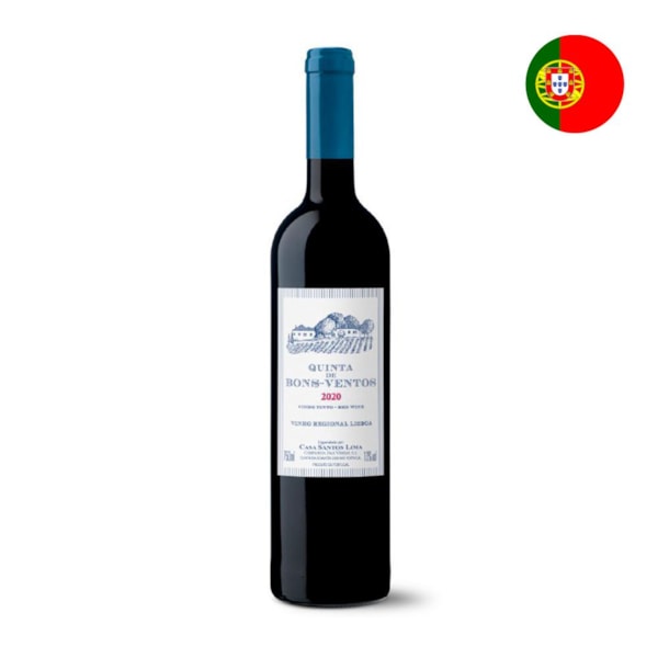 image Vinho Tinto 750Ml Português Quinta De Bons Ventos