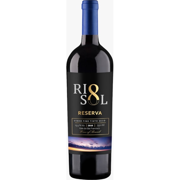 image Vinho Tinto 750Ml Seco 8 Gran Reserva Rio Sol