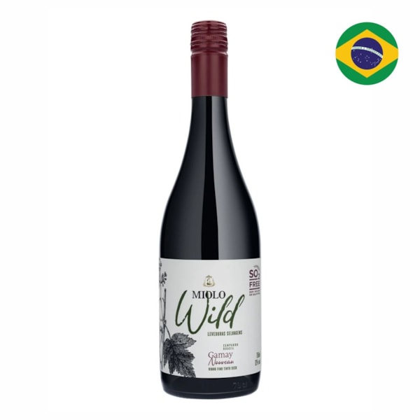 image Vinho Tinto 750Ml Seco Gamay Wild Miolo