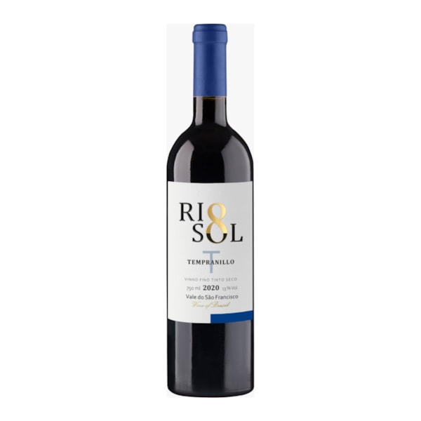 image Vinho Tinto 750Ml Seco Tempranillo Rio Sol