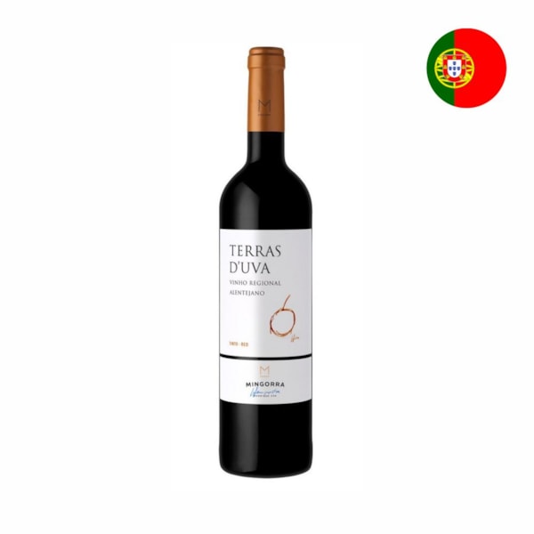 image Vinho Tinto 750Ml Seco Terras D'Uva Mingorra