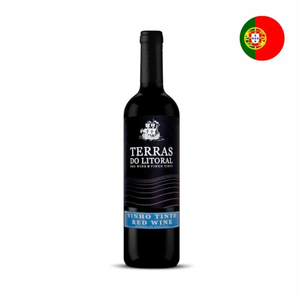 image Vinho Tinto 750Ml Terras Do Litoral