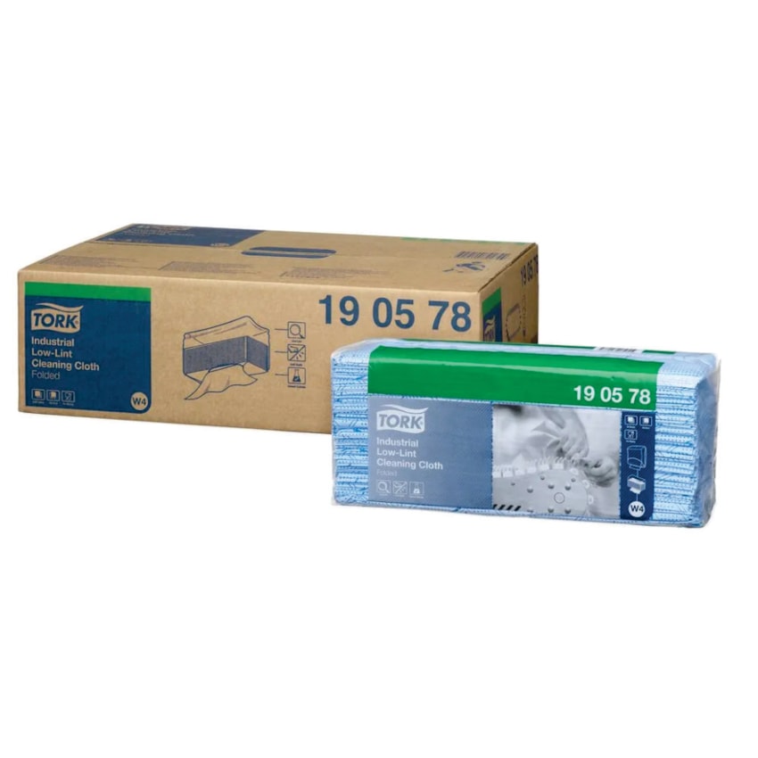 image Wiper Industrial Low-Lint Tork 32,4 X 39Cm 80 Panos 19 05 78