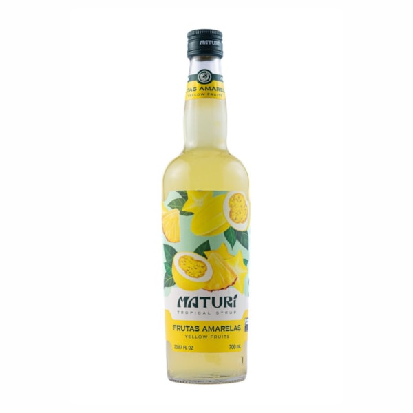 image Xarope Vidro 700Ml Frutas Amarelas Maturi