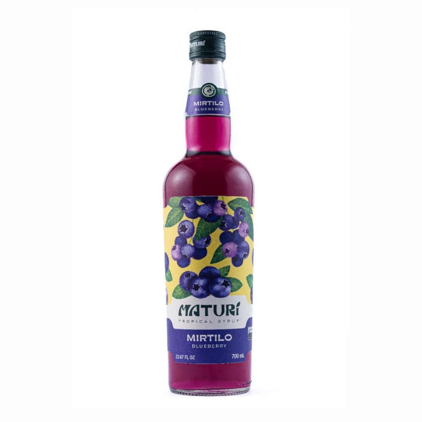 image Xarope Vidro 700Ml Mirtilo Maturi