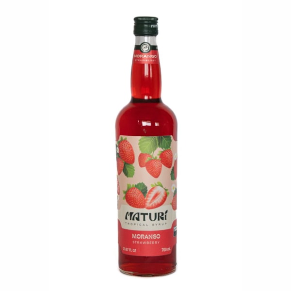 image Xarope Vidro 700Ml Morango Maturi