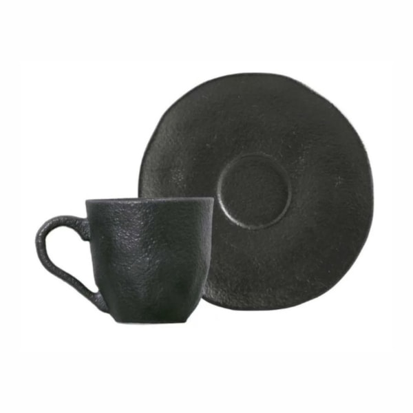 image Xicara De Café C/ Pires Orgânico Carbon 6 X 120Ml Cx